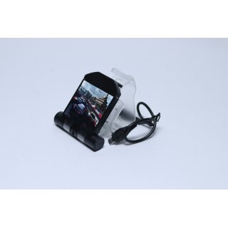 Handyhalterung für Playstation 4 / 4 Pro / 4Slim Controller - mit Micro USB auf Micro USB Kabel