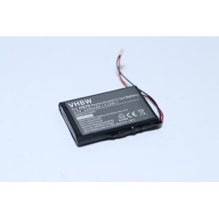 Ersatzakku für Blaupunkt TravelPilot Lucca 3.3 - 3,7 Volt 1100mAh Li-Ion