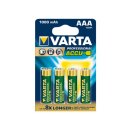 Varta - AAA (Micro)/HR03 (5703) - LSD-NiMH Akku (Ready-to-Use) - 1,2 Volt 1000mAh Ni-MH - 4er Blister