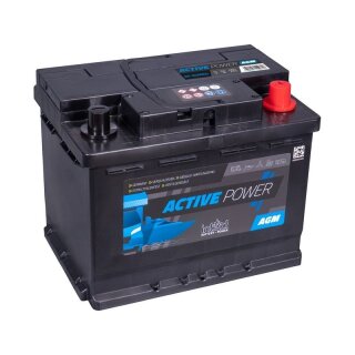 intAct - Active-Power AP-AGM60 - 12 Volt 60Ah Pb - AGM Batterie