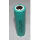 LG - LGDAHB21865 / ICR18650HB2 - 3,6 Volt 1500mAh Li-Ion [LiNiMnCoO²] mit Lötfahne (U-Form)