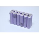 Akkupack - Studioblitz Leuchte - 14,8 Volt 7500mAh / 111,00Wh Li-Ion zum Selbsteinbau