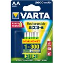 Varta - AA (Mignon) / HR6 (5716) - 1,2 Volt 2600mAh LSD-NiMH Akku (Ready-to-Use) - 2er Blister