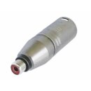 NEUTRIK - 3-poliger XLR-Stecker auf Cinch-/Phono-Buchse