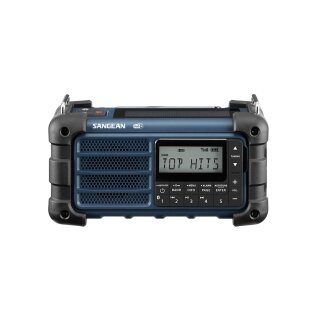 DAB+, FM, Bluetooth, Aux-Notrufradio (ozeanblau)