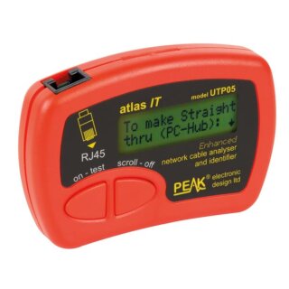 Netzwerkkabel-Analysator und Identifikator für CAT5, CAT5E, CAT6 UTP-Kabel