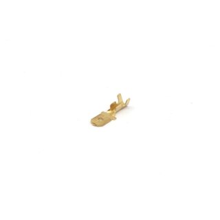 Flachstecker FMG/1 – Bronze-Stecker 6,3 x 8 mm | 1 Stück im Beutel