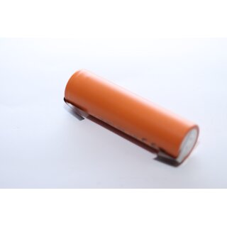 Tenpower - INR18650-35HE - 3,6 Volt 3500mAh Li-Ion - 10A Hochleistungs-Lithium-Ionen-Zelle mit Lötfahne (U-Form)