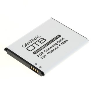 OTB - Ersatzakku kompatibel zu Samsung Galaxy S III I9300 - 3,7 Volt 1700mAh Li-Ion