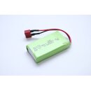Ersatzakku 723562HP‑2S - 7,4 V 1300 mAh 9,62 Wh - Li‑Po Hochstromakku mit T‑Stecker