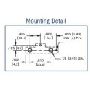 Keystone 1068 - Knopfzellenhalter / Batteriehalter...