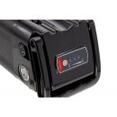 Maratron Ersatz-Akku ZZ520 36V 10,4Ah (374Wh) für Telefunken & Zündapp E-Bikes | 39,5 cm mit DC-Ladebuchse