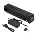 Maratron Ersatz-Akku ZZ520 36V 10,4Ah (374Wh) für Telefunken & Zündapp E-Bikes | 39,5 cm mit DC-Ladebuchse