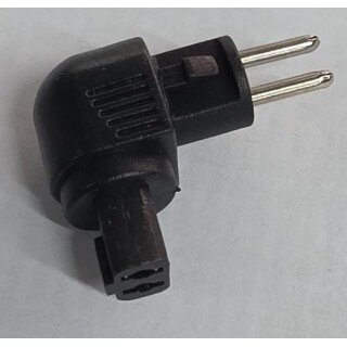 Texasstecker - 10.5544.103-19 - Plug, Texas, 2 Pole - Gewinkelt