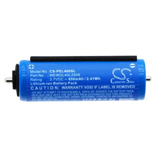 Ersatzakku für Panasonic EW-DL40, EW-DL82, EW-DE92 sowie Braun Oral-B 3722 / 3723 Zahnbürste – Ersatzakku US14430VR 3,7V Li-Ion