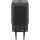 65W USB-C Schnellladegerät Set mit 1m USB-C Textilkabel | 2x USB-C PD + USB-A QC 3.0 | 3-fach GaN Fast Charger