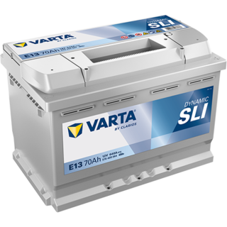 VARTA E13 Autobatterie 12 V 70Ah 640A | Starterbatterie kaufen