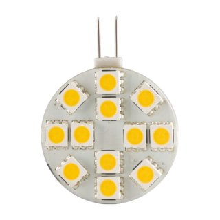 forever light - LED-Chip für G4 Lampensockel mit 12 SMD LEDs - kalt weiss