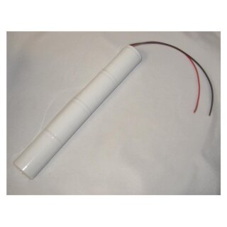 Akkupack für Notbeleuchtung - Stange - 4,8 Volt 4000mAh Ni-CD - Hochtemperatur