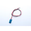 Akkuanschlusskabel Empfänger - Futaba - 0,5 mm², Silikon, 20 cm, lose, BLUE-LINE-SILIKON