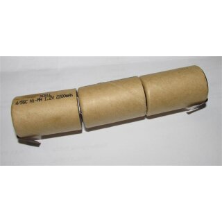 Akkupack für Red Tools DB6203 - 3,6 Volt 2000mAh Ni-MH zum Selbsteinbau