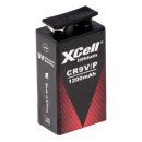 XCell - CR9V / 6AM6 / 9-Volt Block - 9 Volt 1200mAh Lithium