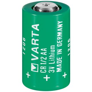 Varta - CR1/2AA - 1/2 AA - 3 Volt 950mAh Lithium Manganese Dioxide (LiMnO2)