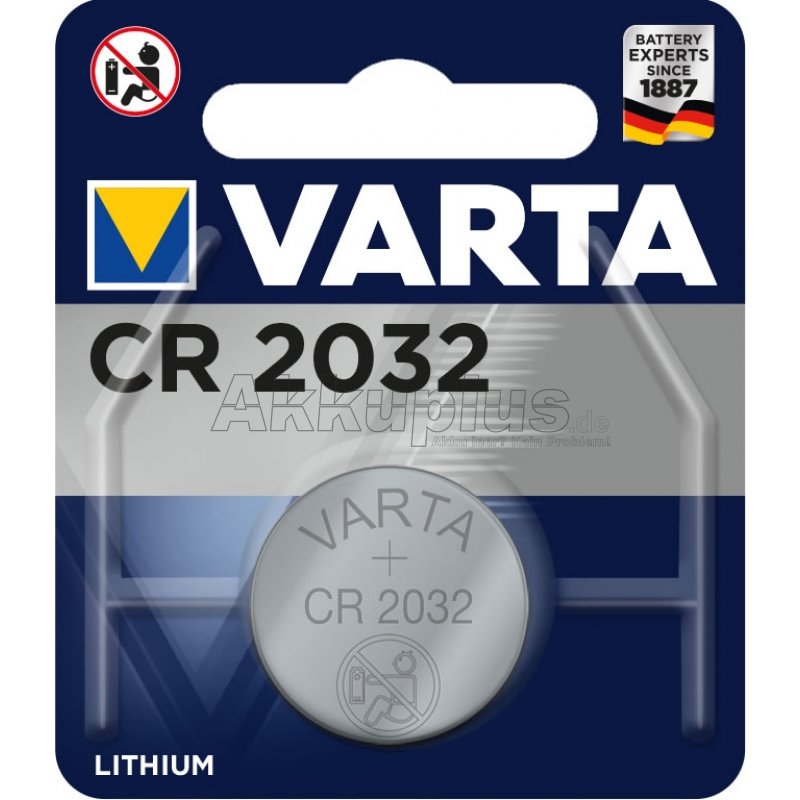 VARTA 2032 CR2032 ARCAS 2032 CR2032 Batterien Knopfzellen NEU aus 2022 