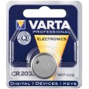 Varta - CR2032 / 6032 - 3 Volt 230mAh Lithium Knopfzelle