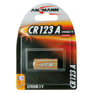 Ansmann - CR123 A - 3 Volt 1400mAh Lithium